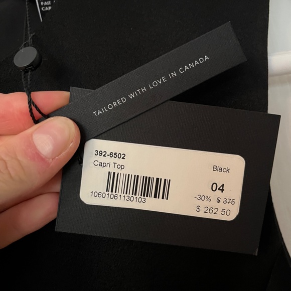 NWT Silk Sleeveless Top - Picture 2 of 4